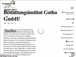 Sites similar to bestattung-gotha.de