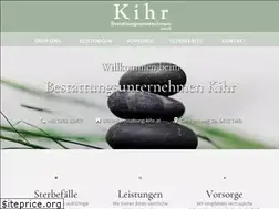 Sites similar to bestattung-kihr.at