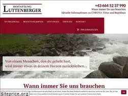 Sites similar to bestattung-luttenberger.at