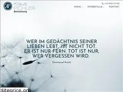 Sites similar to bestattung-pichler.at