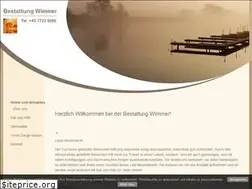 Sites similar to bestattung-wimmer.at