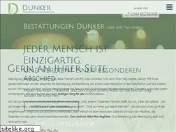 Sites similar to bestattungen-dunker.de