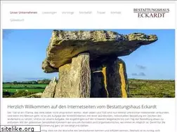 Sites similar to bestattungen-eckardt.de