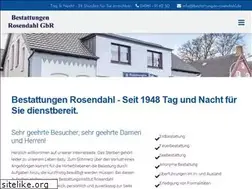 Sites similar to bestattungen-rosendahl.de