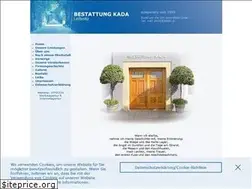 Sites similar to bestattungkada.at