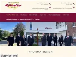 Sites similar to bestattungshaus-giesler.de