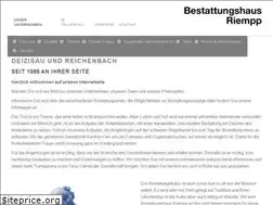 Sites similar to bestattungshaus-riempp.de