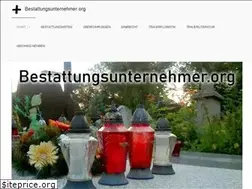 Sites similar to bestattungsunternehmer.org