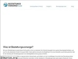 Sites similar to bestattungsvorsorge-heute.de