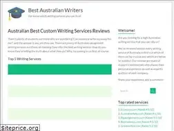 Sites similar to bestaustralianwriters.com