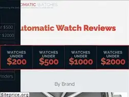 Sites similar to bestautomaticwatches.com