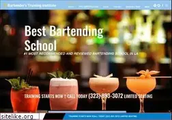 Sites similar to bestbartenderschool.com