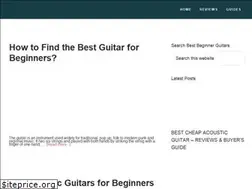 Sites similar to bestbeginnerguitars.net