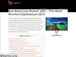 Sites similar to bestbezellessmonitor.com