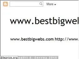 Sites similar to bestbigwebs.blogspot.cz