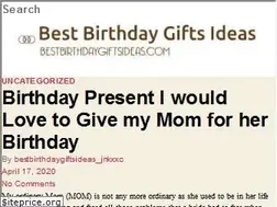 Sites similar to bestbirthdaygiftsideas.com