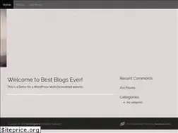 Sites similar to bestblogsever.com
