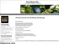 Sites similar to bestblogssite.com