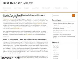 Sites similar to bestbluetoothheadsethq.com