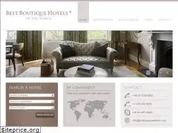 Sites similar to bestboutiquehotels.com