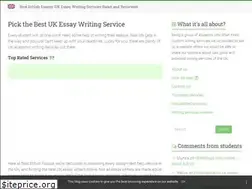Sites similar to bestbritishessays.com