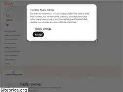 Sites similar to bestbrownie.etsy.com