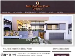 Sites similar to bestbuildersperth.com.au