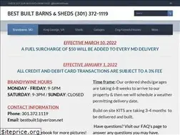 Sites similar to bestbuiltsheds.net