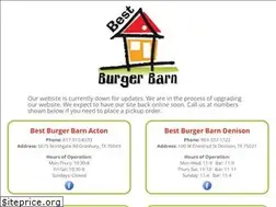Sites similar to bestburgerbarn.com