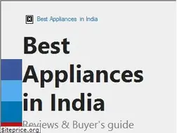 Sites similar to bestbuyappliances.in
