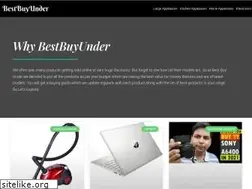 Sites similar to bestbuyunder.com
