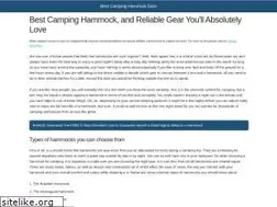 Sites similar to bestcampinghammockgear.com