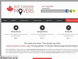 Sites similar to bestcanadianmovers.com