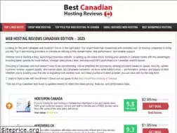 Sites similar to bestcanadianwebhosting.com
