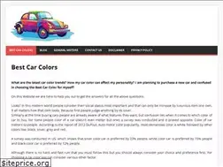 Sites similar to bestcarcolors.com