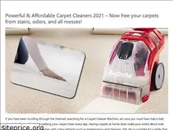 Sites similar to bestcarpetcleanermachine.com