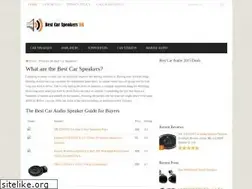 Sites similar to bestcarspeakershq.com