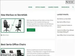 Sites similar to bestchairadvisor.com