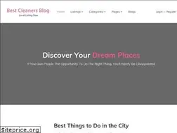 Sites similar to bestcleanersblog.com