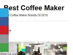 Sites similar to bestcoffeemakerbrands.com
