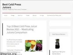 Sites similar to bestcoldpressjuicers.com