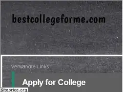 Sites similar to bestcollegeforme.com