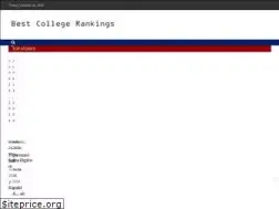 Sites similar to bestcollegerankings.org