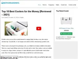 Sites similar to bestcoolersinfo.com