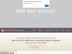 Sites similar to bestcounselingschools.org