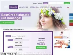 Sites similar to bestcredit.ee