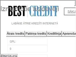 Sites similar to bestcredit.lv