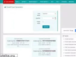 Sites similar to bestcreditcardgenerator.com