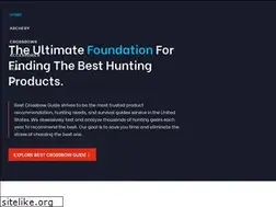 Sites similar to bestcrossbowguide.com