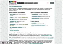 Sites similar to bestcrosswords.com